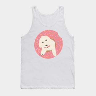 Donut Maltipoo Dog Tank Top